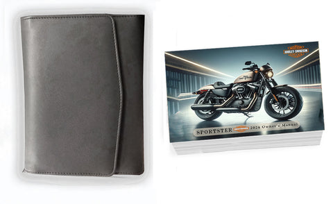 Owner's Manual For 2024 Harley Davidson SPORTSTER; Operator's Book & Case