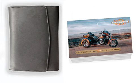 Owner's Manual For 2024 Harley Davidson TRI GLIDE ULTRA Operators Book & Case