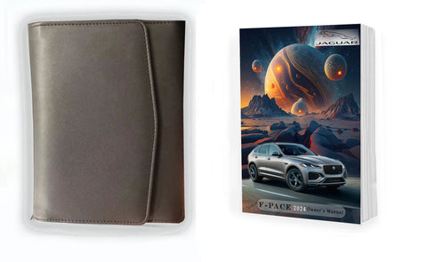 2024 Jaguar F-Pace Owner Manual Car Glovebox Book