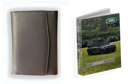 2024 Land Rover Defender Owner Manual Car Glovebox Book
