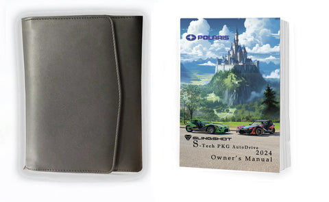Owner's Manual for 2024 POLARIS Slingshot S Tech PKG Auto-Drive Operator's Manual Book & Case