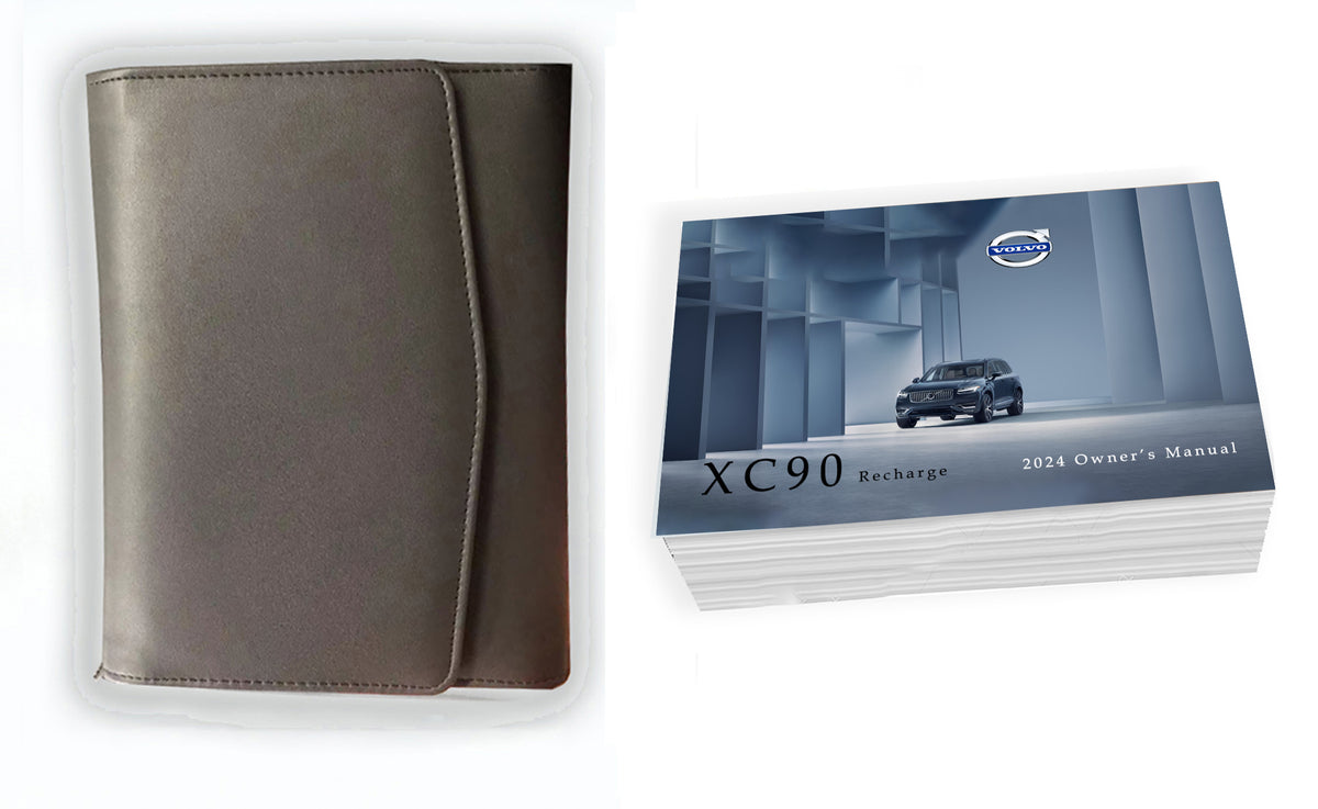 2024 Volvo XC90 Recharge Owner Manual Car Glovebox Book