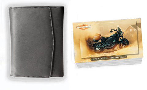 Owner's Manual For 2025 Harley Davidson ALPANISTA; Operator's Book & Case