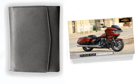 Owner's Manual For 2025 Harley Davidson CVO ROAD GLIDE; Operator's Book & Case
