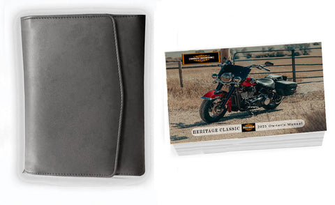 Owner's Manual For 2025 Harley Davidson HERITAGE CLASSIC; Operator's Book & Case