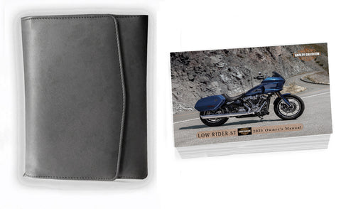 Owner's Manual For 2025 Harley Davidson LOW RIDER ST; Operator's Book & Case
