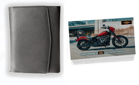 Owner's Manual For 2025 Harley Davidson LOW RIDER S; Operator's Book & Case
