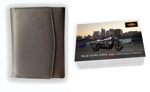 Owner's Manual For 2025 Harley Davidson ROAD GLIDE ULTRA Operator's Book & Case