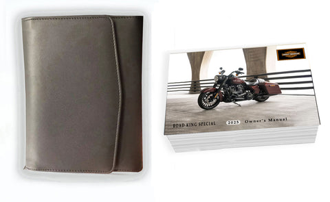 Owner's Manual For 2025 Harley Davidson ROAD KING SPECIAL Operator's Book & Case
