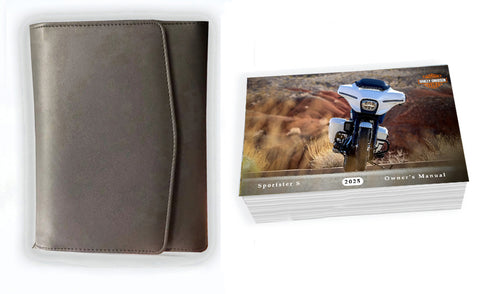 Owner's Manual For 2025 Harley Davidson SPORTSTER S Operator's Book & Case