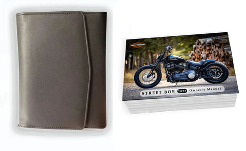 Owner's Manual For 2025 Harley Davidson STREET BOB Operator's Book & Case