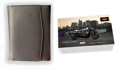 Owner's Manual For 2025 Harley Davidson STREET GLIDE Operator's Book & Case