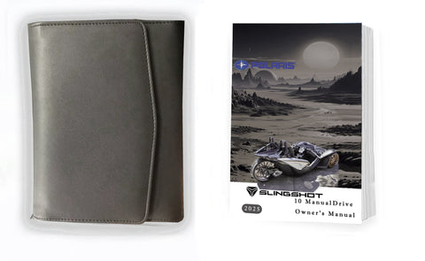 Owner's Manual for 2025 POLARIS Slingshot 10 Manual-Drive Operator's Manual Book & Case