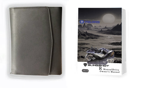 Owner's Manual for 2025 POLARIS Slingshot R Manual-Drive Operator's Manual Book & Case