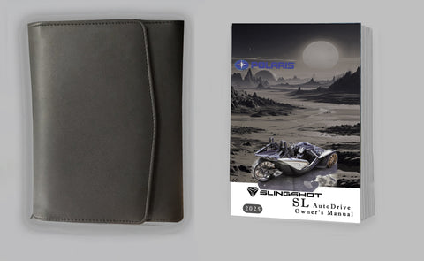Owner's Manual for 2025 POLARIS Slingshot SL Auto-Drive Operator's Manual Book & Case