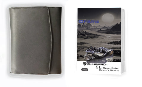 Owner's Manual for 2025 POLARIS Slingshot SL Manual-Drive Operator's Manual Book & Case