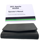 Operator's Manual for 2021 Apache AS1050; Book and Case