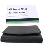 Operator's Manual for 2026 Apache AS650; Book and Case