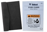 Bobcat 2100 2100S Utility Vehicle Service Manual Shop Repair Book # 6902936