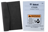 Bobcat CT235 Compact Tractor Operation & Maintenance Manual Owner's 1 # 6986643