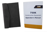 Case 750K Operator's Manual Book and Document Pouch