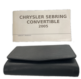 Owner's Manual for 2005 Chrysler Sebring Convertible ; Book & Case