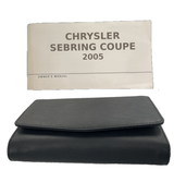Owner's Manual for 2005 Chrysler Sebring Coupe ; Book & Case