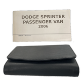 Owner's Manual for 2006 Dodge Sprinter Passenger Van ; Book & Case