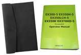 HITACHI EX300-5 EX350H-5 EX350LCH-5 EX350K EX370HD-5 Owners Operators Manual