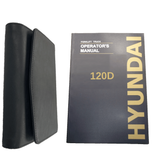 Hyundai 120D Forklift Operating Manual Book & Case