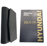 Hyundai 20LC-7A Forklift Operating Manual Book & Case