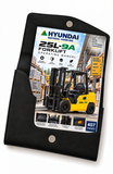 Hyundai 25L-9A Forklift Operating Manual Book & Case
