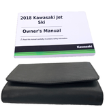 Owner's Manual for 2018 Kawasaki Jet Ski; Book and Case