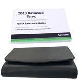Quick Reference Guide for 2013 Kawasaki Teryx; Book and Case