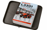 Kubota L3301 Workshop Manual Book and Case