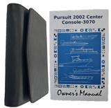 Owner's Manual for 2002 Pursuit Center Console-3070; Book and Case