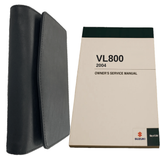 2004 Suzuki VL800 Motorcycle Owner's Manual Book