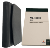 2008 Suzuki VL800C Motorcycle Owner's Manual Book