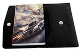 2018 Audi TT Coupe Owner Manual Car Glovebox Book - product image of an owner manual book and protective black document pouch