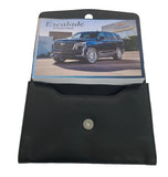 2022 Cadillac Escalade Owner Manual Car Glovebox Book - product image of an owner manual book and protective black document pouch