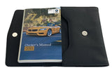 2013 BMW Z4 Owner Manual Car Glovebox Book - product image of an owner manual book and protective black document pouch