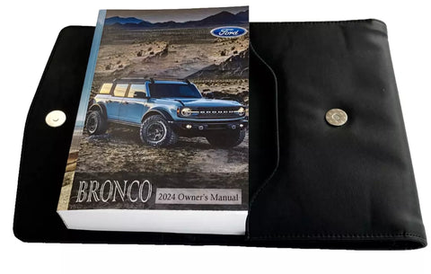 2024 Ford Bronco Owner Manual Car Glovebox Book