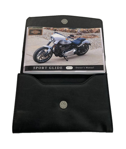 Owner's Manual for 2021 Harley Davidson SPORT GLIDE; Operator's Book Case