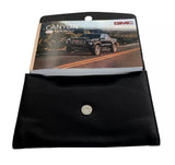 2023 GMC Canyon Owner Manual Car Glovebox Book - product image of an owner manual book and protective black document pouch