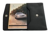 2009 Lincoln Town Car Owner Manual Car Glovebox Book - product image of an owner manual book and protective black document pouch