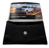 2022 RAM 1500 Owner Manual Car Glovebox Book - product image of an owner manual book and protective black document pouch