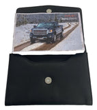 2019 GMC Sierra Denali 2500HD Owner Manual Car Glovebox Book - product image of an owner manual book and protective black document pouch