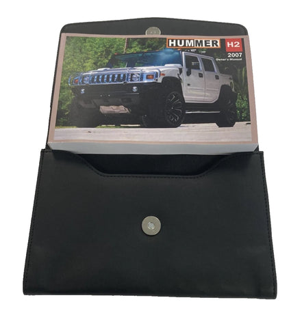 2007 Hummer H2 Owner Manual Car Glovebox Book
