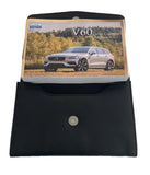 2020 Volvo V60 Owner Manual Car Glovebox Book - product image of an owner manual book and protective black document pouch