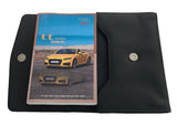 2020 Audi TT Roadster Owner Manual Car Glovebox Book - product image of an owner manual book and protective black document pouch